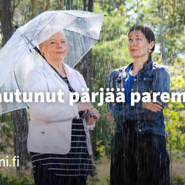 Kuvassa teksti Varautunut pärjää paremmin, Suomi.fi